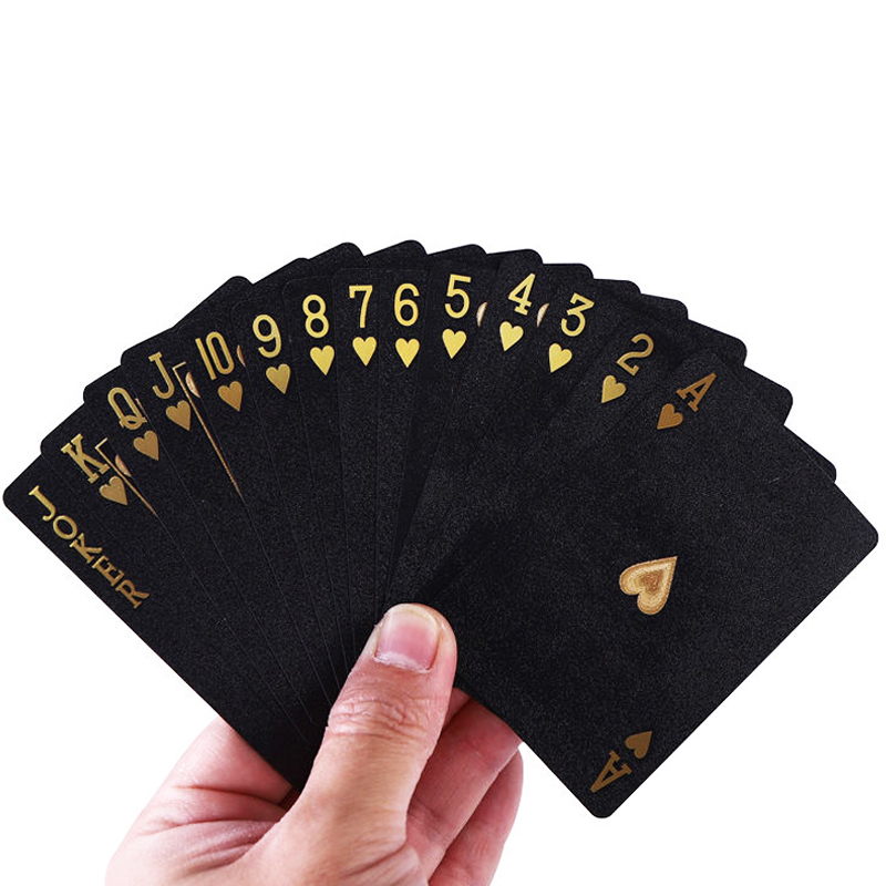 Board Game Yearbook - 4 stuks plastic poker speelkaarten waterdicht