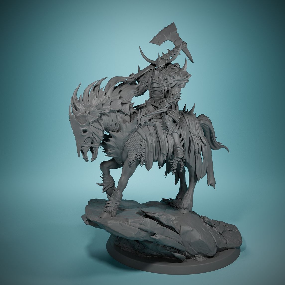 Board Game Night - 80mm Dark Night Death Horse Bordspel