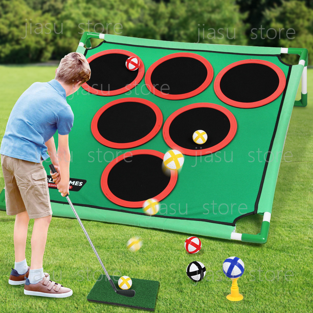 Board Game Family - Indoor Outdoor Golf Oefenmat Doelbord met