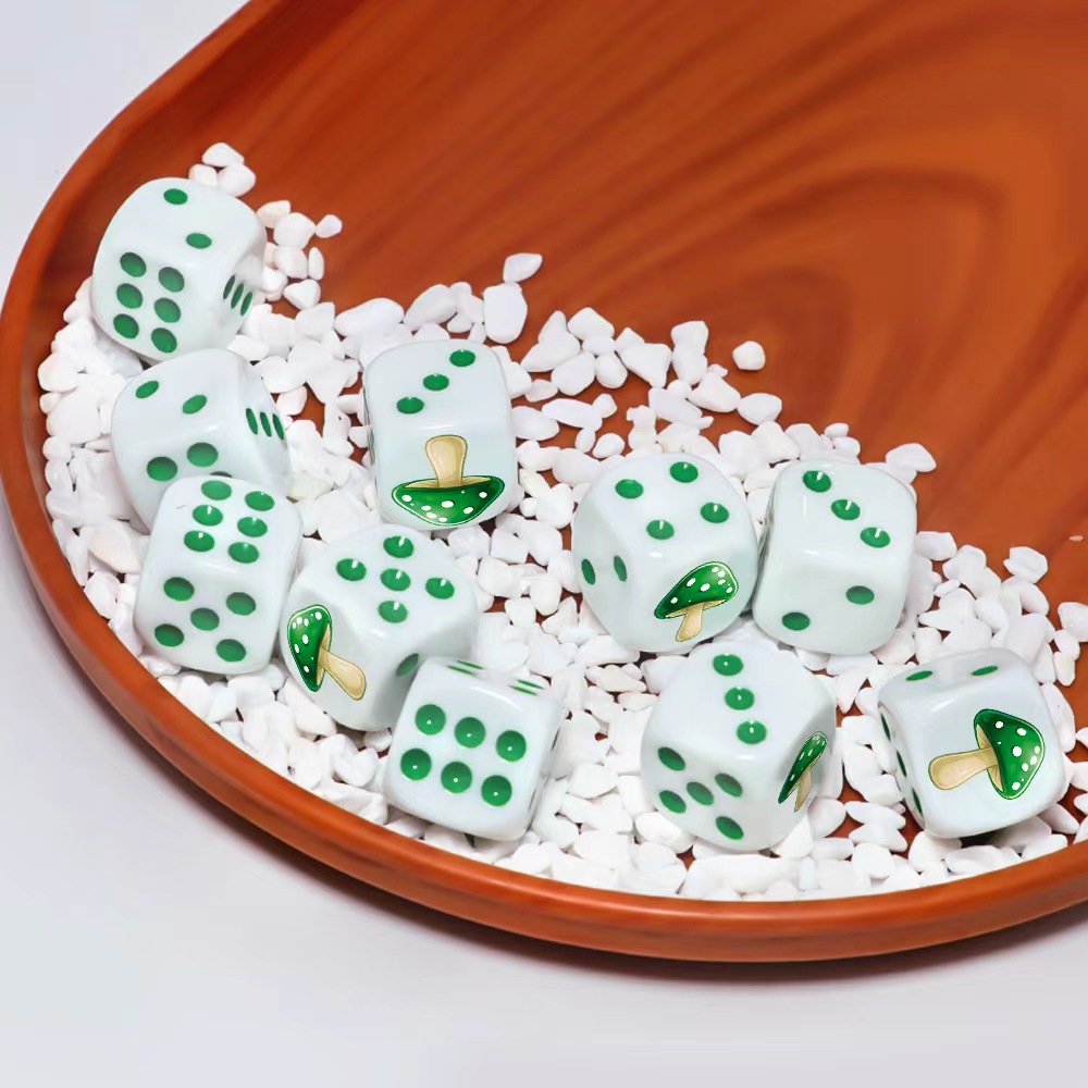 6 Stuks Leuke Groene Paddestoe - Board Game Night recensie en prijs