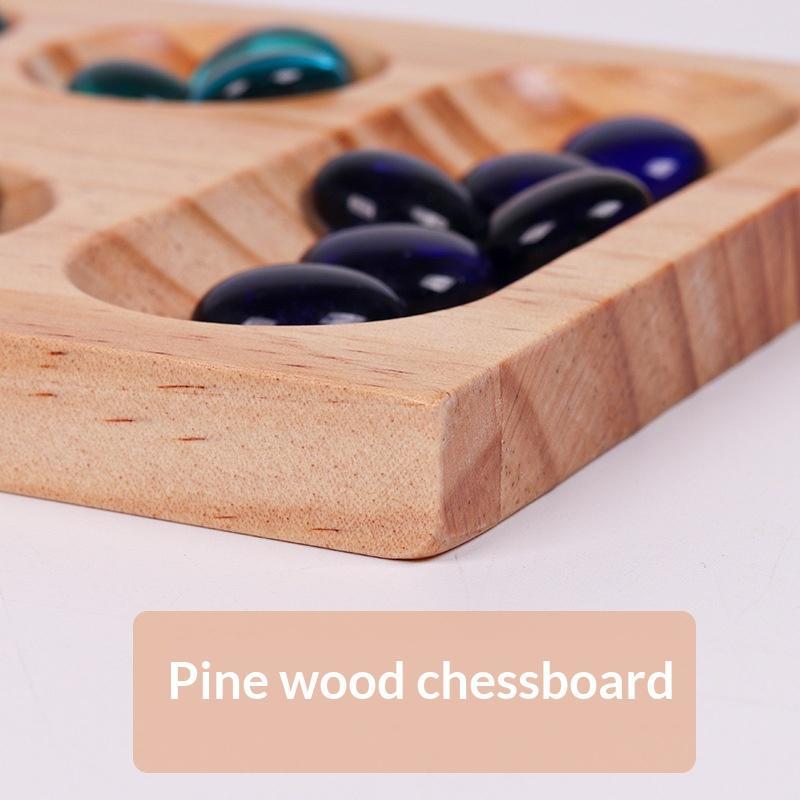 Nieuw houten opvouwbaar Mancal - Board Game Night recensie en prijs