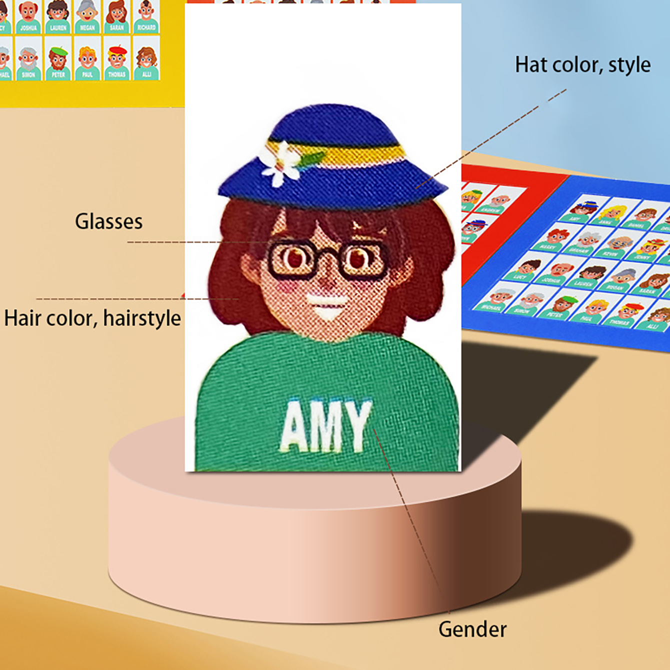 Familie raden bordspel Wie ben - Board Game Family recensie en prijs