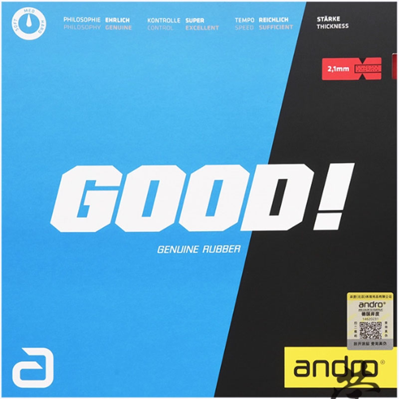 Andro GOOD Tafeltennisrubber N - Board Game Table recensie en prijs