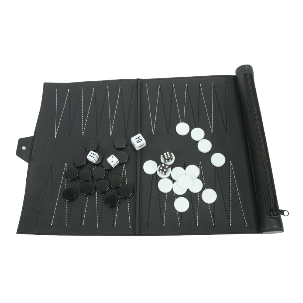 Vintage PU Lederen Backgammon  - Board Game For 5 Players recensie en prijs