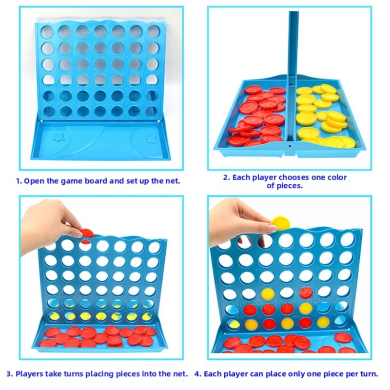 3D Vier-op-een-rij bordspel vo - Board Game Family recensie en prijs