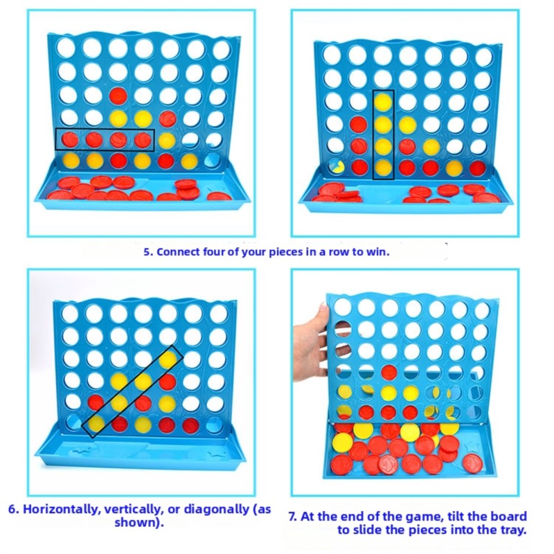3D Vier-op-een-rij bordspel vo - Board Game Family recensie en prijs