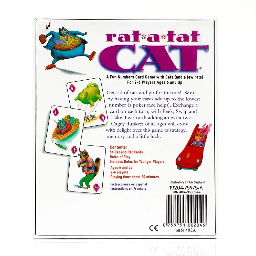 Rat A Tat Cat Fun Numbers Kaar - Board Game Night recensie en prijs