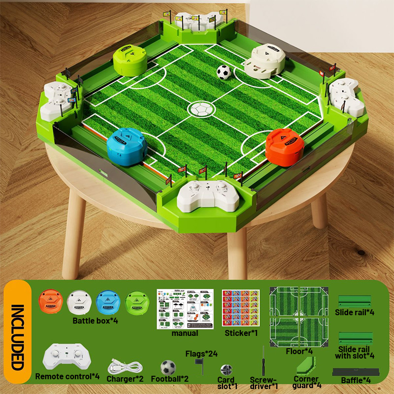 Tafelvoetbalspel met afstandsb - Board Game For 5 Players recensie en prijs