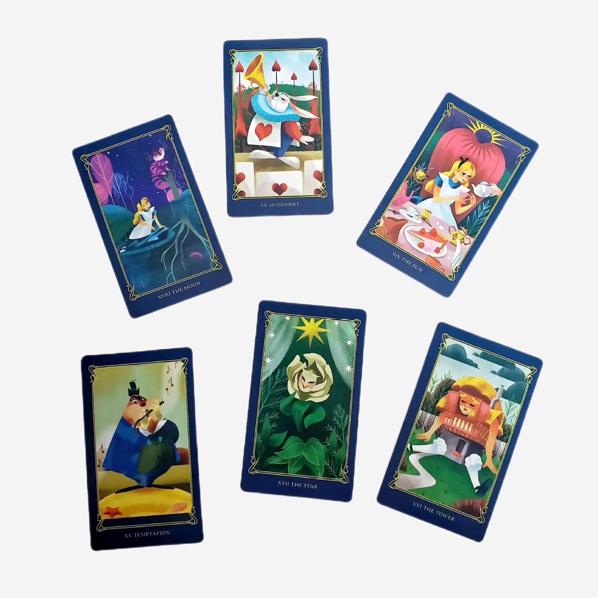Alice In Wonderland Tarot Deck - Board Game Dixit recensie en prijs