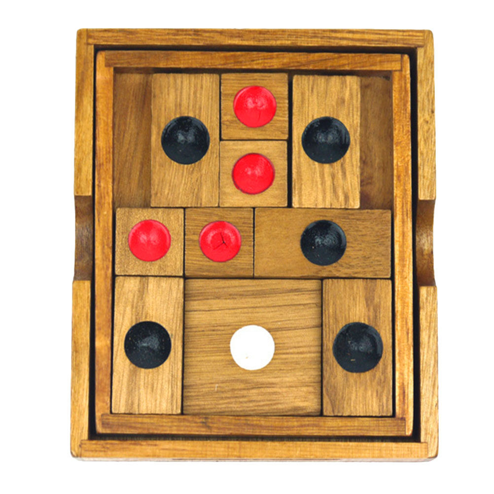 1-delige Ronde Stippen Schaaks - Board Game Family recensie en prijs