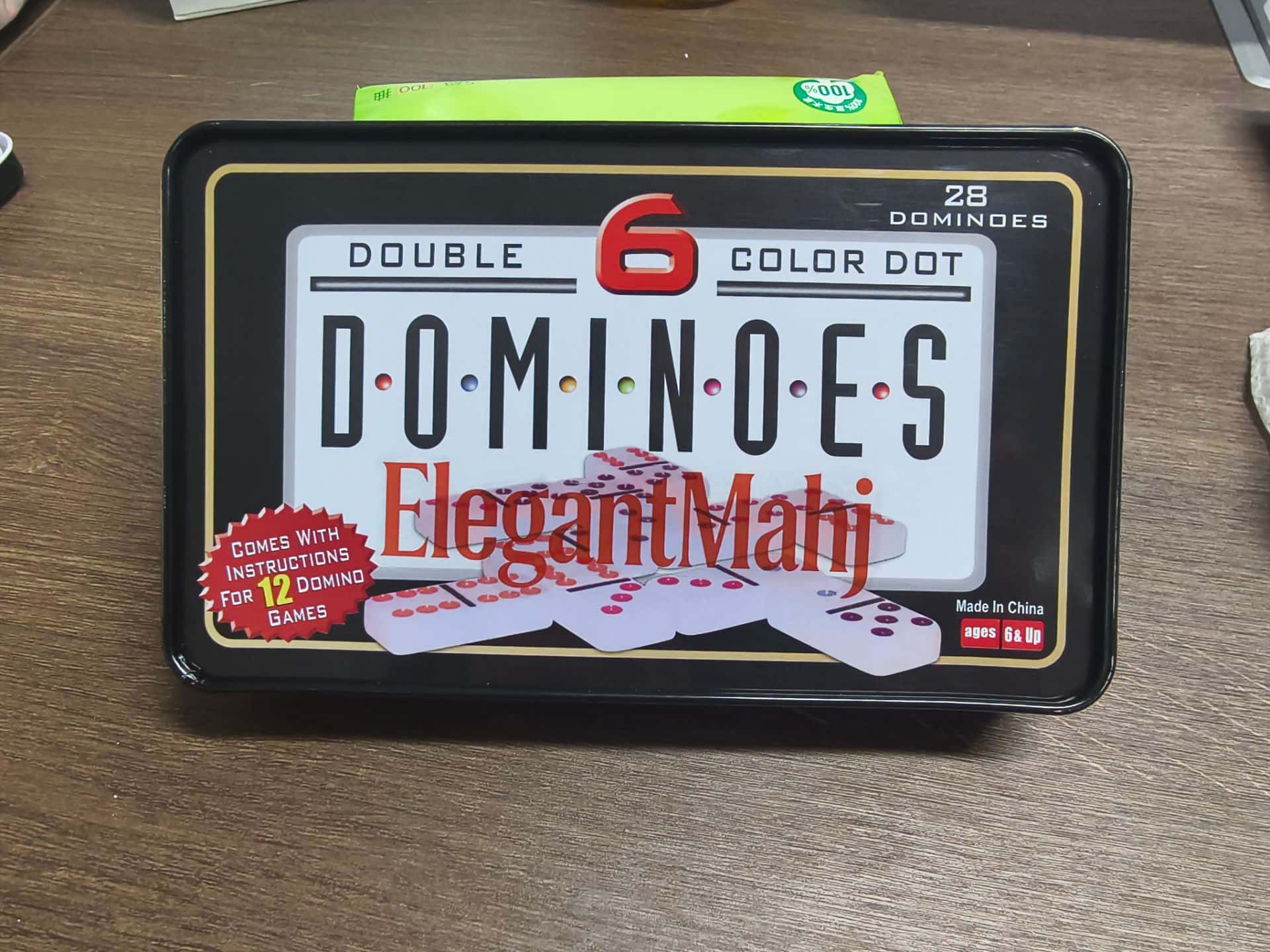 ElegantMahj Dubbele Zes Domino - Board Game Family recensie en prijs
