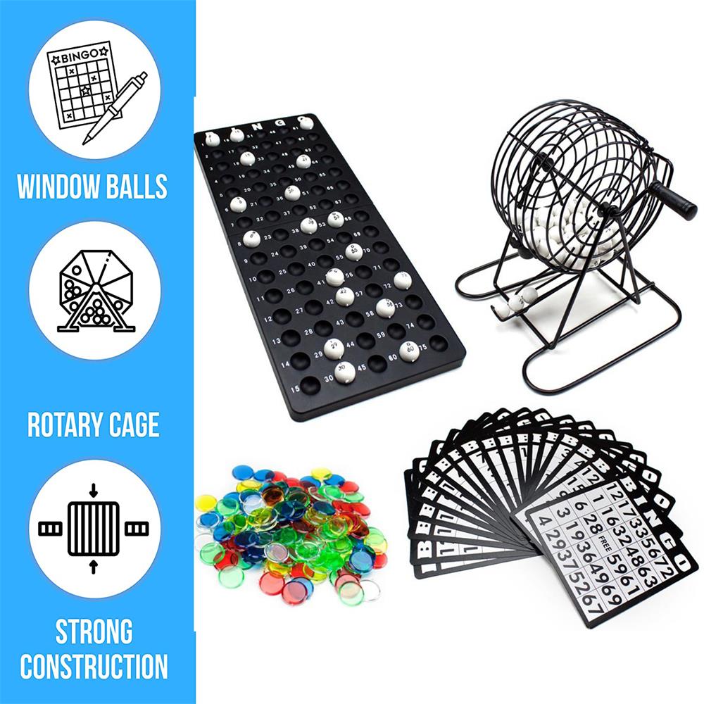 Bingo-benodigdhedenset Metalen - Board Game Night recensie en prijs