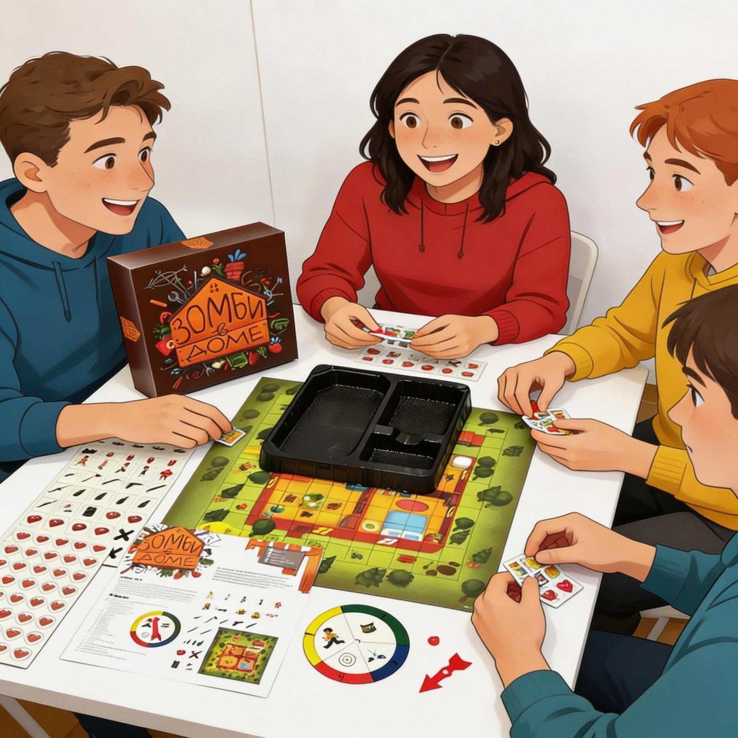 Russische versie Bordspel met  - Board Game Survive The Island recensie en prijs